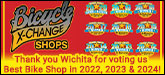 Bicycle X-Change Shop Sponsorship Banner