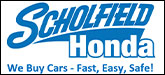 Scholfield Honda Sponsorship Banner