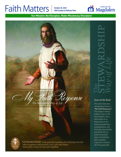 October 29th,2023 30th Sunday in Ordinary Time