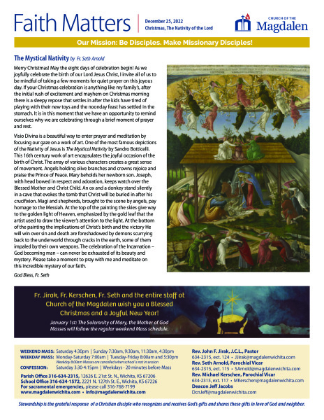 December 25, 2022 | The Nativity of the Lord