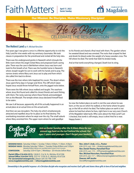 April 17, 2022 - Easter Sunday